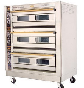 恒聯食品機械PL-6三層六盤電烘爐（噴涂）與電烤箱圖片全覽